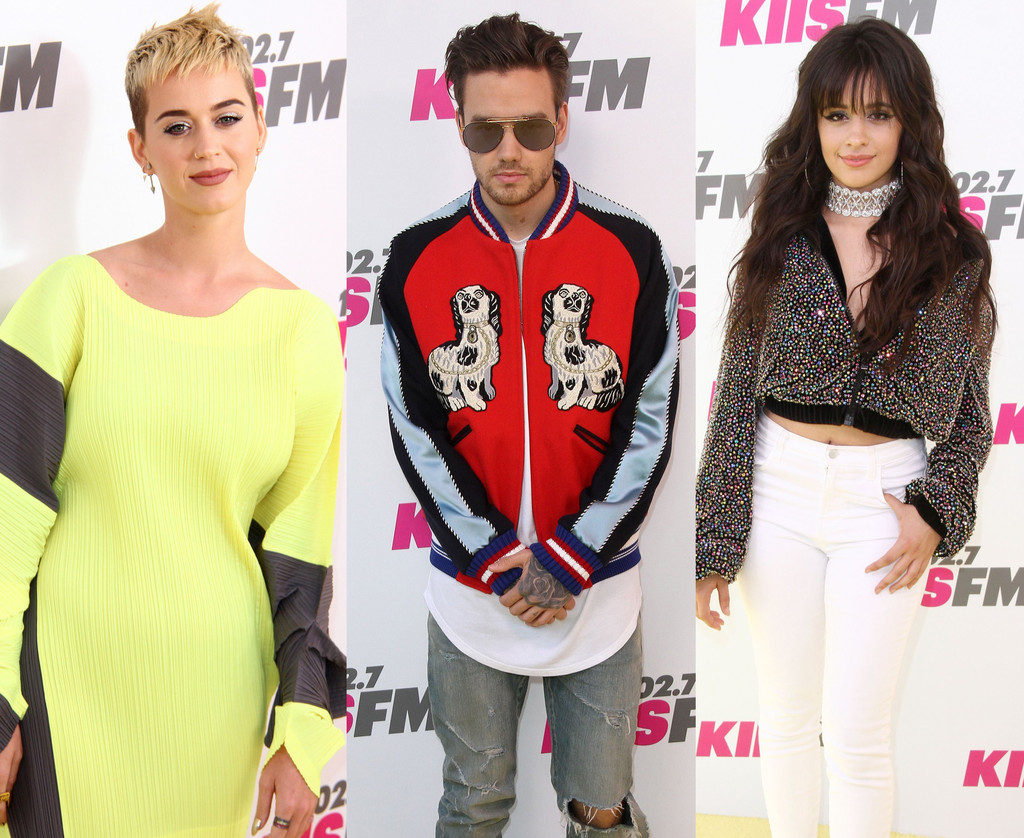 Katy Perry, Liam Payne, Camila Cabello Katy Perry, Liam Payne, Camila Cabello